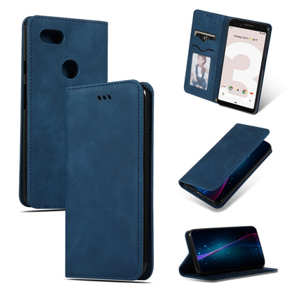 Retro Skin Feel Business Magnetic Horizontal Flip Leather Case for Google Pixel 3, For Google Pixel 3