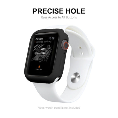 ENKAY Hat-Prince Protective TPU Watch Case + Full Coverage PET Screen Protector Film for Apple Watch Series 7 45mm