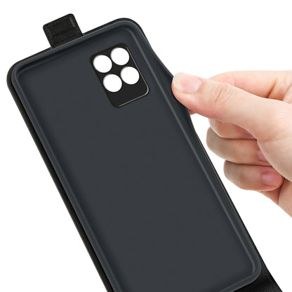 For OPPO Realme 8i R64 Texture Single Vertical Flip Leather Protective Case with Card Slots & Photo Frame, For OPPO Realme 8i