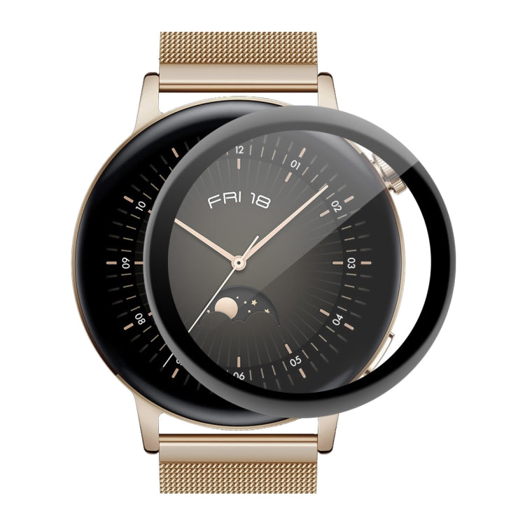 For Huawei Watch GT 3 42mm ENKAY Hat-Prince Full Coverage 3D Curved Soft PC Edge + PMMA HD Screen Protector Film, 1 PC, 2 PCS, 5 PCS, 10 PCS