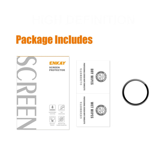 Pour Huawei Watch GT 3 42mm ENKAY Hat-Prince Film de protection d'écran HD à couverture complète 3D incurvée en bord PC souple + PMMA, 1 pièce, 2 pièces, 5 pièces, 10 pièces