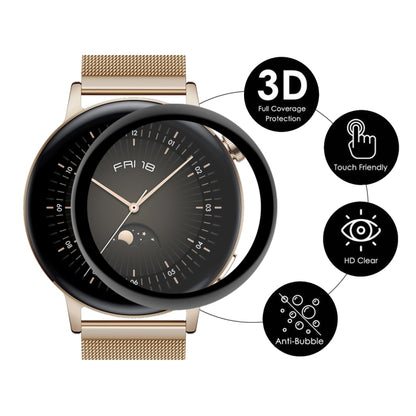 For Huawei Watch GT 3 42mm ENKAY Hat-Prince Full Coverage 3D Curved Soft PC Edge + PMMA HD Screen Protector Film, 1 PC, 2 PCS, 5 PCS, 10 PCS