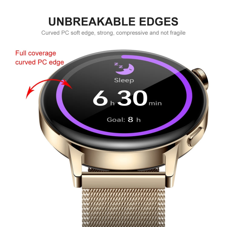 For Huawei Watch GT 3 42mm ENKAY Hat-Prince Full Coverage 3D Curved Soft PC Edge + PMMA HD Screen Protector Film, 1 PC, 2 PCS, 5 PCS, 10 PCS