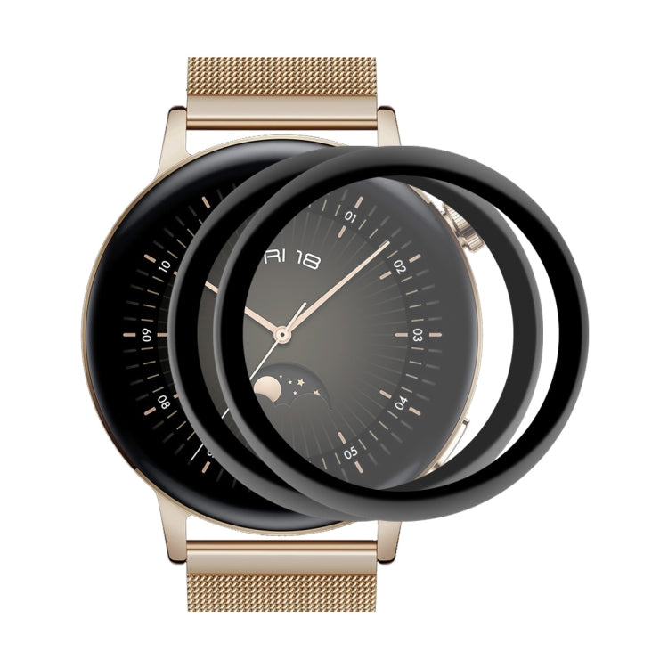 For Huawei Watch GT 3 42mm ENKAY Hat-Prince Full Coverage 3D Curved Soft PC Edge + PMMA HD Screen Protector Film, 1 PC, 2 PCS, 5 PCS, 10 PCS