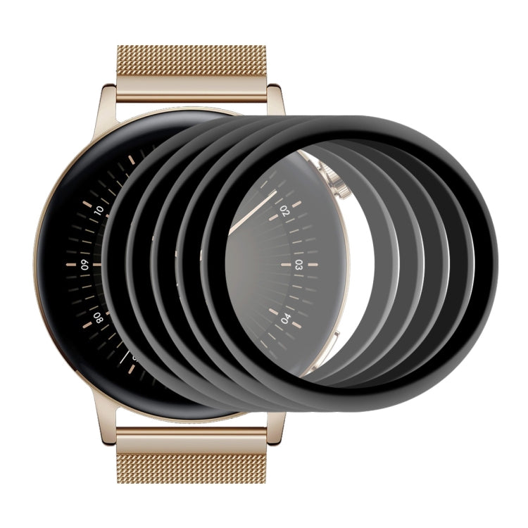For Huawei Watch GT 3 42mm ENKAY Hat-Prince Full Coverage 3D Curved Soft PC Edge + PMMA HD Screen Protector Film, 1 PC, 2 PCS, 5 PCS, 10 PCS