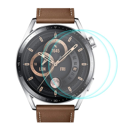 For Huawei Watch GT 3 46mm ENKAY Hat-Prince 0.2mm 9H 2.15D Curved Edge Tempered Glass Screen Protector Watch Film, 1 PC, 2 PCS, 5 PCS, 10 PCS