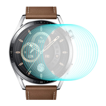 For Huawei Watch GT 3 46mm ENKAY Hat-Prince 0.2mm 9H 2.15D Curved Edge Tempered Glass Screen Protector Watch Film, 1 PC, 2 PCS, 5 PCS, 10 PCS
