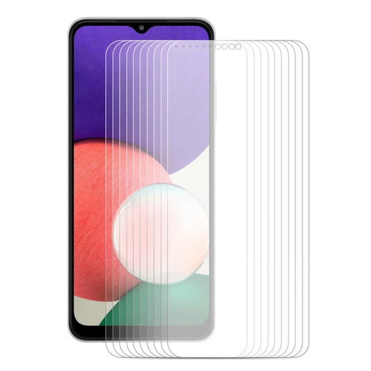 10 PIÈCES Pour Samsung Galaxy A32 5G ENKAY Hat-Prince 0.26mm 9H 2.5D Film en Verre Trempé à Bord Incurvé, 10 PIÈCES