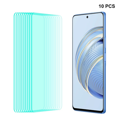 For Huawei Nova 10 Youth 10pcs ENKAY Hat-Prince 0.26mm 9H 2.5D High Aluminum-silicon Tempered Glass Film, For Huawei Nova 10 Youth(10pcs)