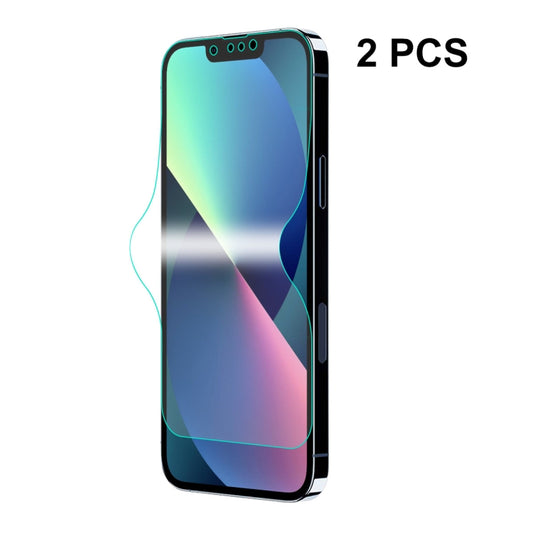 2 STÜCK ENKAY Explosionsgeschützte Vollkleber-Hydrogel-Folie für iPhone 13 Pro Max, für iPhone 13 Pro Max (2 STÜCK)