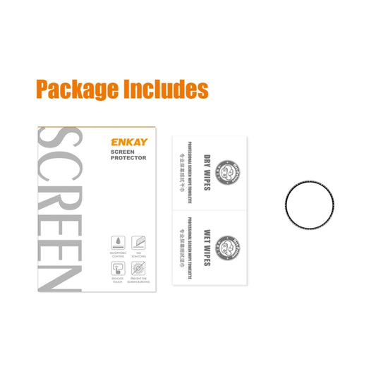 Pour Huawei Watch GT Runner 46 mm ENKAY Hat-Prince 3D Full Coverage Soft PC Curved Edge + Film de protection d'écran PMMA HD, 1 pièce, 2 pièces, 5 pièces, 10 pièces