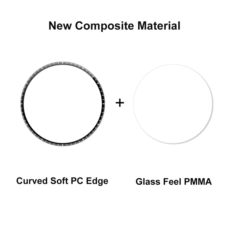 For Huawei Watch GT Runner 46mm ENKAY Hat-Prince 3D Full Coverage Soft PC Curved Edge + PMMA HD Screen Protector Film, 1 PC, 2 PCS, 5 PCS, 10 PCS