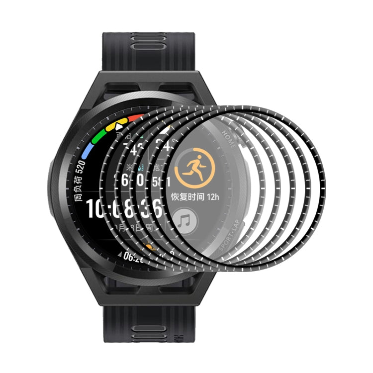 For Huawei Watch GT Runner 46mm ENKAY Hat-Prince 3D Full Coverage Soft PC Curved Edge + PMMA HD Screen Protector Film, 1 PC, 2 PCS, 5 PCS, 10 PCS