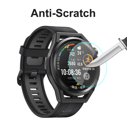 For Huawei Watch GT Runner 46mm ENKAY Hat-Prince 0.2mm 9H 2.15D Curved Edge Tempered Glass Screen Protector Watch Film, 1 PC, 2 PCS, 5 PCS, 10 PCS
