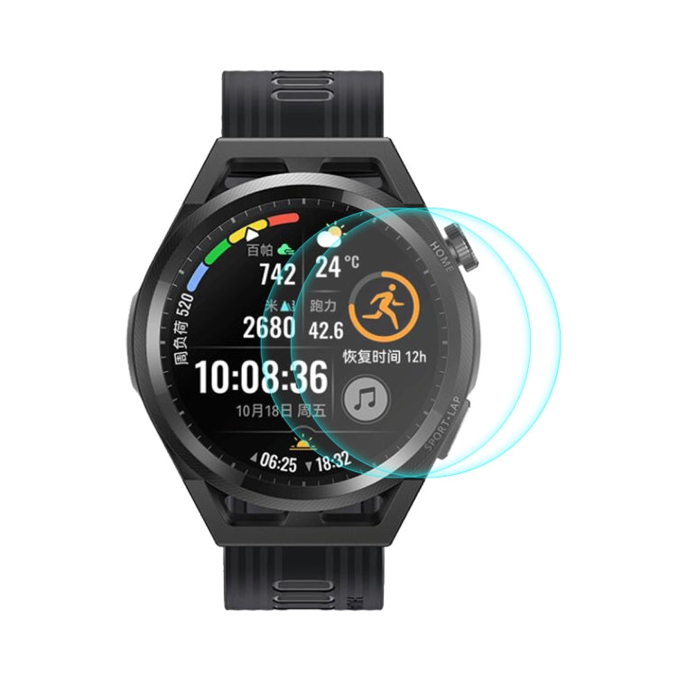 For Huawei Watch GT Runner 46mm ENKAY Hat-Prince 0.2mm 9H 2.15D Curved Edge Tempered Glass Screen Protector Watch Film, 1 PC, 2 PCS, 5 PCS, 10 PCS