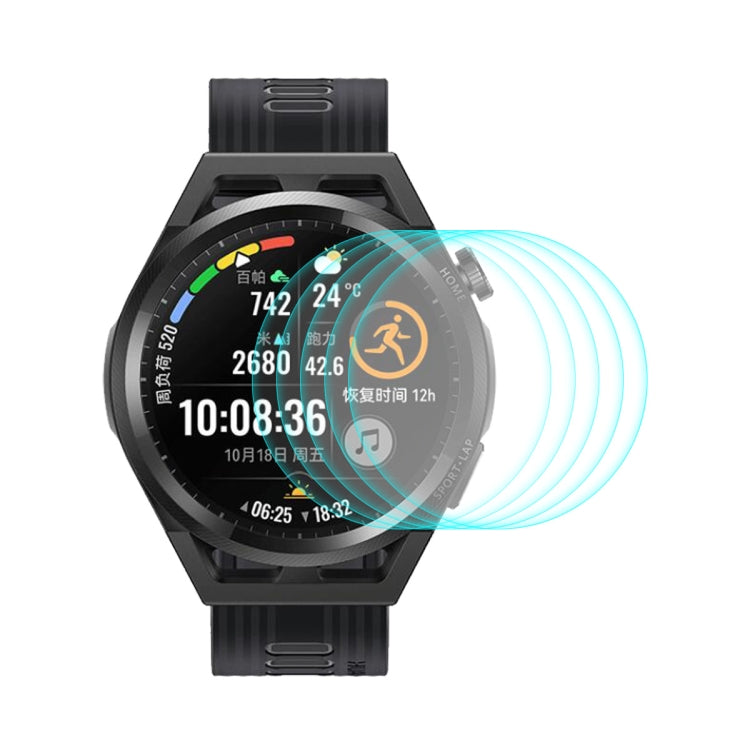 For Huawei Watch GT Runner 46mm ENKAY Hat-Prince 0.2mm 9H 2.15D Curved Edge Tempered Glass Screen Protector Watch Film, 1 PC, 2 PCS, 5 PCS, 10 PCS