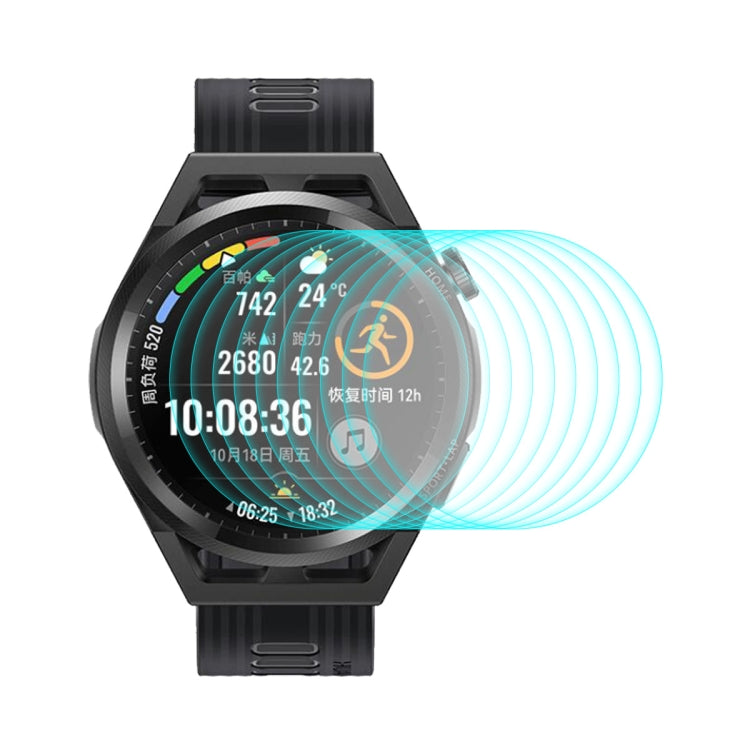 For Huawei Watch GT Runner 46mm ENKAY Hat-Prince 0.2mm 9H 2.15D Curved Edge Tempered Glass Screen Protector Watch Film, 1 PC, 2 PCS, 5 PCS, 10 PCS