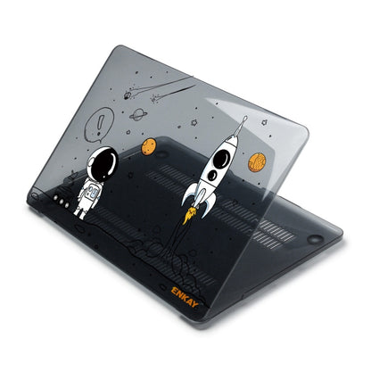 ENKAY Spaceman Pattern Laotop Protective Crystal Case for MacBook Pro 15.4 inch A1707 / A1990, For MacBook Pro 15.4 inch A1707 / A1990