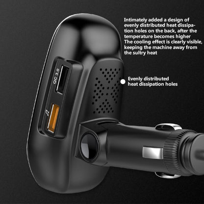 BT29 Color Screen Car Multi-functional Mp3 Player Multi-language Aux Out Card Bluetooth Adapter, BT29