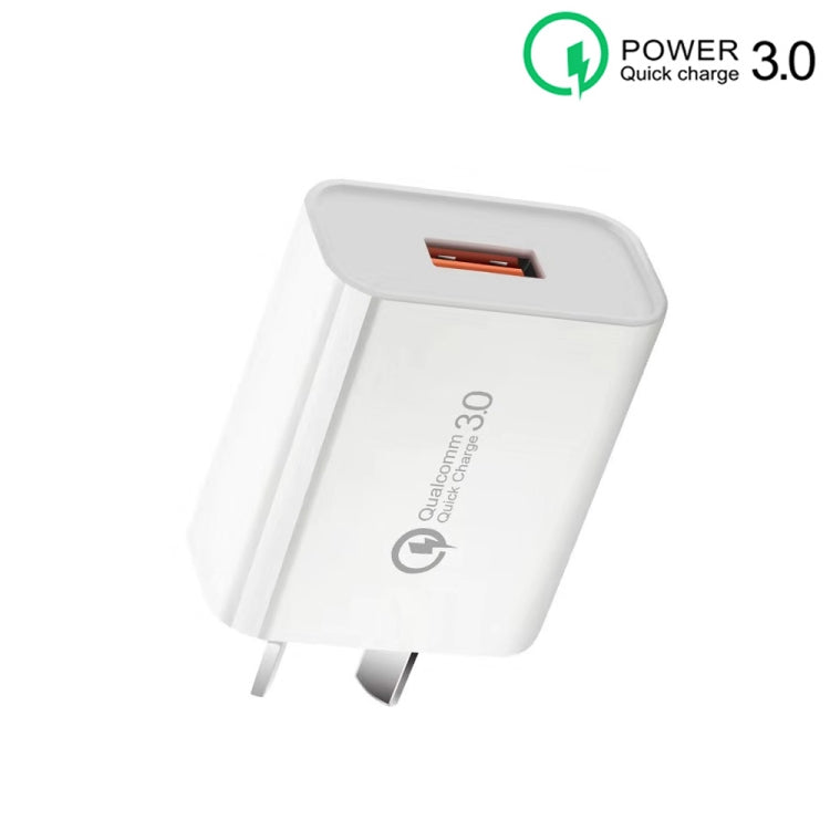 CA-25 QC3.0 USB 3A Fast Charger for Mobile Phone, AU Plug, AU Plug