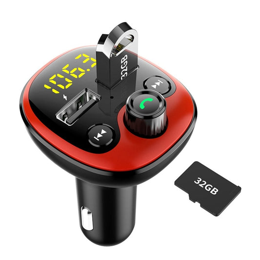 Transmetteur FM Bluetooth de Voiture BT21 Lecteur MP3 Transmetteur FM sans Fil Chargeur Rapide, BT21
