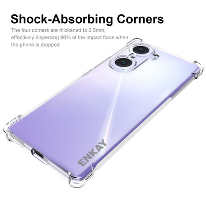 ENKAY Transparent TPU Shockproof Case, For Honor 60, For Honor 60 SE, For Honor 60 Pro