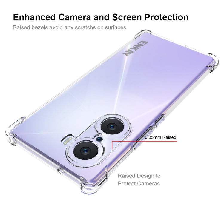 ENKAY Transparent TPU Shockproof Case, For Honor 60, For Honor 60 SE, For Honor 60 Pro