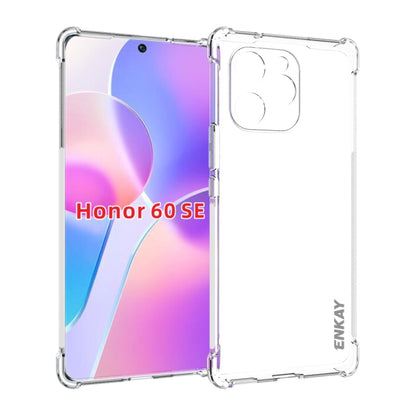ENKAY Transparent TPU Shockproof Case, For Honor 60, For Honor 60 SE, For Honor 60 Pro