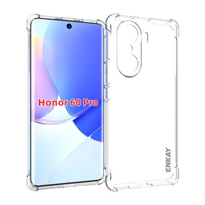 ENKAY Transparent TPU Shockproof Case, For Honor 60, For Honor 60 SE, For Honor 60 Pro