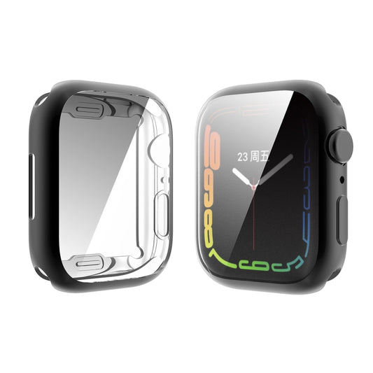 Étui en TPU électrolytique ENKAY Hat-Prince, pour Apple Watch Series 9 / 8 / 7 41mm, pour Apple Watch Series 9 / 8 / 7 45mm
