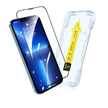 ENKAY Quick Stick Tempered Glass Film For iPhone 12 mini, For iPhone 13 mini, For iPhone 13 / 13 Pro, For iPhone 13 Pro Max