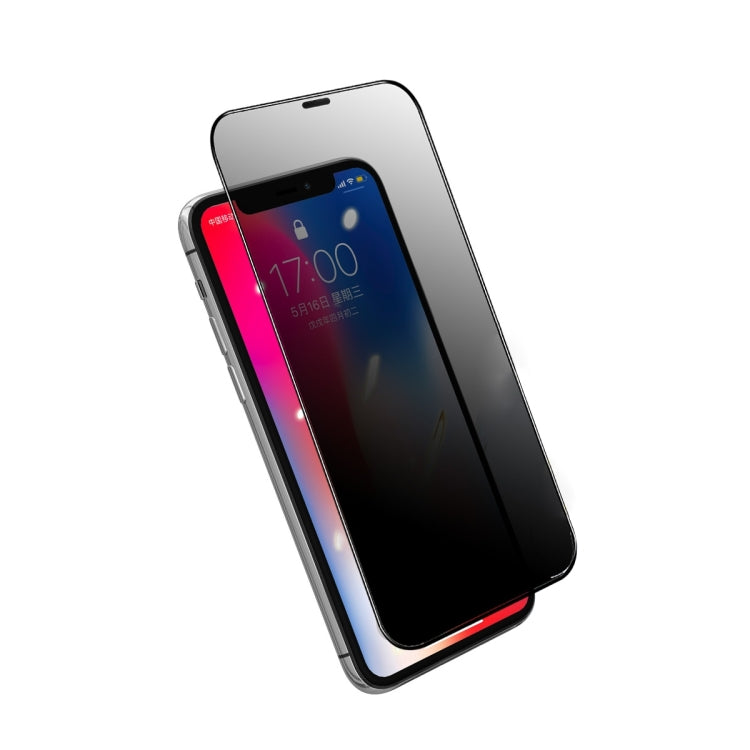ENKAY Quick Stick Anti-peeping Tempered Glass Film, For iPhone 11 Pro / X / XS, For iPhone 11 / XR, For iPhone 11 Pro Max / XS Max