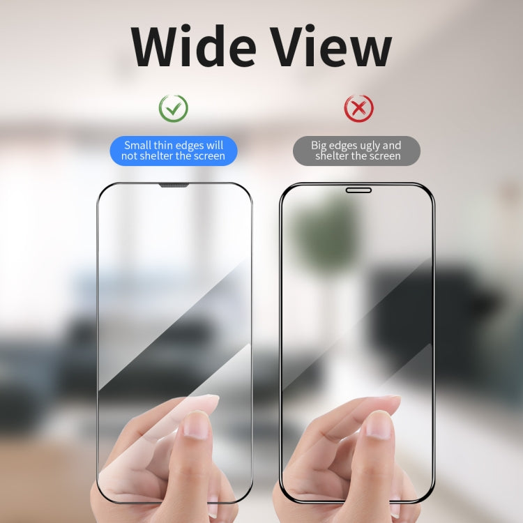ENKAY Quick Stick Anti-peeping Tempered Glass Film, For iPhone 13 mini, For iPhone 13 / 13 Pro, For iPhone 13 Pro Max