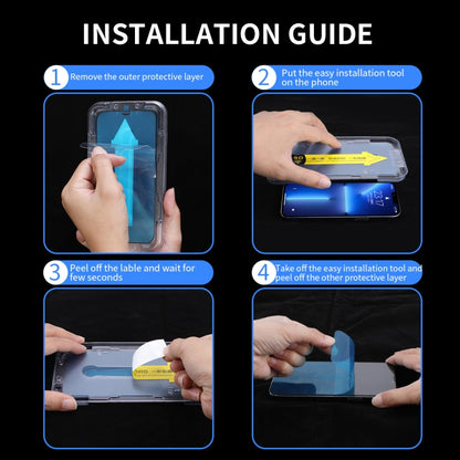 ENKAY Quick Stick Anti-peeping Tempered Glass Film, For iPhone 13 mini, For iPhone 13 / 13 Pro, For iPhone 13 Pro Max
