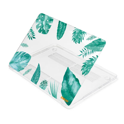 ENKAY Hat-Prince Forest Series Pattern Coque de protection en cristal pour ordinateur portable MacBook Air 13,3 pouces A1932 2018, Pour MacBook Air 13,3 pouces A1932 2018