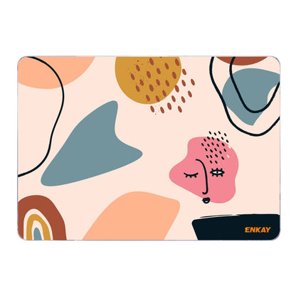 ENKAY Hat-Prince Geometry Pattern Laotop Protective Crystal Case for MacBook Pro 15.4 inch A1707 / A1990, For MacBook Pro 15.4 inch A1707 / A1990