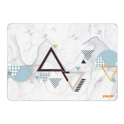 ENKAY Hat-Prince Geometry Pattern Laotop Protective Crystal Case for MacBook Pro 13.3 inch A1706 / A1708 / A1989 / A2159, For MacBook Pro 13.3 inch A1706 / A1708 / A1989 / A2159