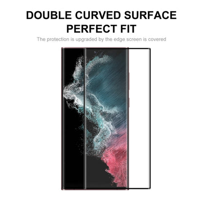 For Samsung Galaxy S22 Ultra ENKAY 3D Curved Explosion-proof Full Heat Bending Tempered Glass Film, 1pc, 2pcs, 5pcs