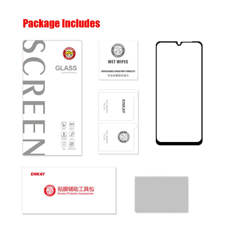 For Samsung Galaxy A13 5G ENKAY 0.26mm 9H Tempered Glass Full Film, For Samsung Galaxy A13 5G (1 PCS), For Samsung Galaxy A13 5G (2 PCS), For Samsung Galaxy A13 5G (5 PCS), For Samsung Galaxy A13 5G (10 PCS)