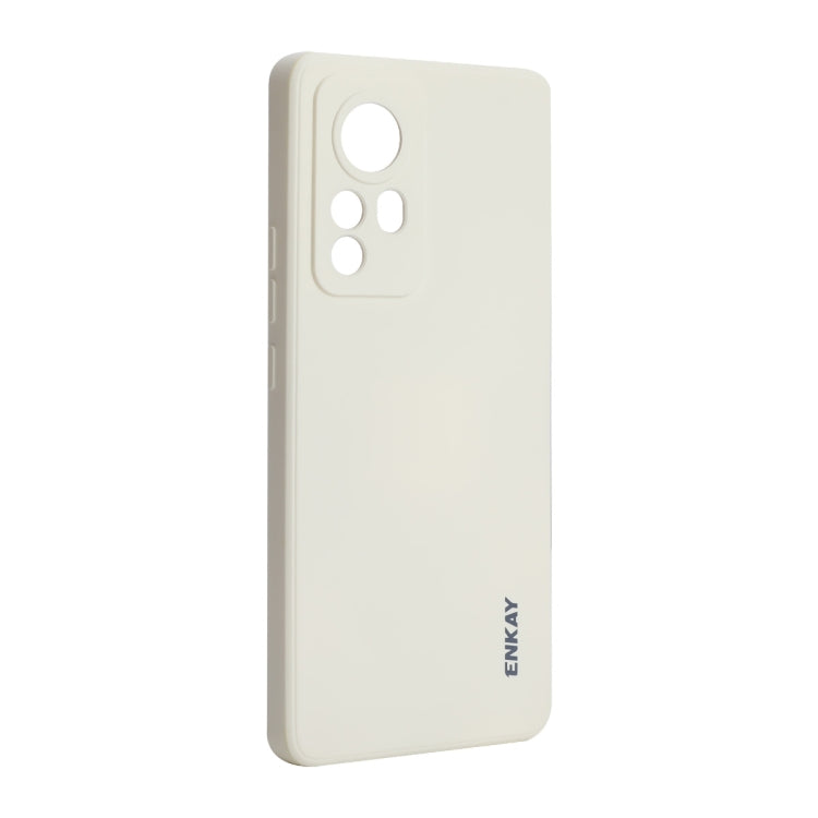 For Xiaomi 12 / 12X / 12S ENKAY Liquid Silicone Soft Shockproof Phone Case, For Xiaomi 12 / 12X / 12S