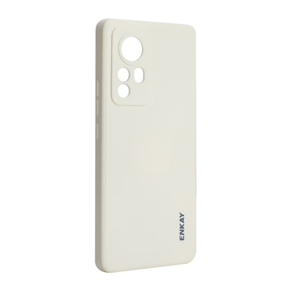 For Xiaomi 12 / 12X / 12S ENKAY Liquid Silicone Soft Shockproof Phone Case, For Xiaomi 12 / 12X / 12S