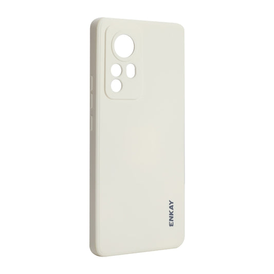 For Xiaomi 12 / 12X / 12S ENKAY Liquid Silicone Soft Shockproof Phone Case, For Xiaomi 12 / 12X / 12S