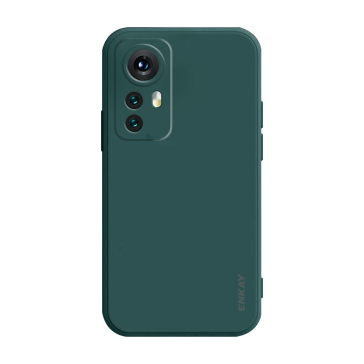 For Xiaomi 12 / 12X / 12S ENKAY Liquid Silicone Soft Shockproof Phone Case, For Xiaomi 12 / 12X / 12S