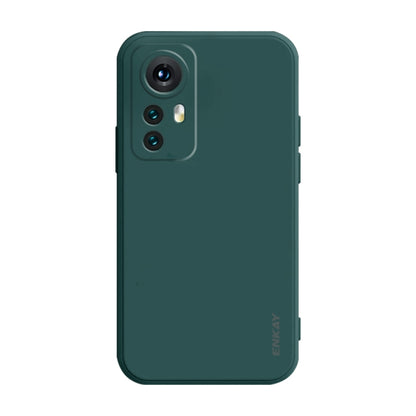 For Xiaomi 12 / 12X / 12S ENKAY Liquid Silicone Soft Shockproof Phone Case, For Xiaomi 12 / 12X / 12S