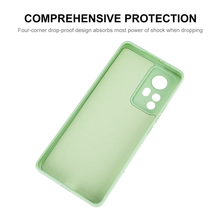For Xiaomi 12 / 12X / 12S ENKAY Liquid Silicone Soft Shockproof Phone Case, For Xiaomi 12 / 12X / 12S