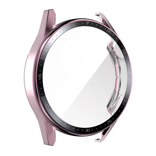 Pour Huawei Watch GT 3 46mm Cadre PC ENKAY + Protecteur d'écran en verre trempé avec échelle