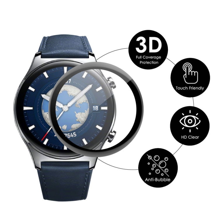 For Honor Watch GS 3 ENKAY Full Coverage Soft Curved PC Edge + PMMA HD Protector Film, 1 PC, 2 PCS, 5 PCS, 10 PCS