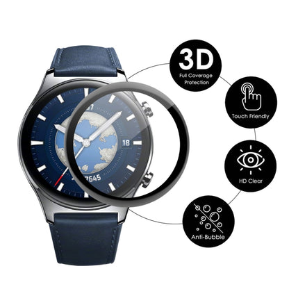 For Honor Watch GS 3 ENKAY Full Coverage Soft Curved PC Edge + PMMA HD Protector Film, 1 PC, 2 PCS, 5 PCS, 10 PCS