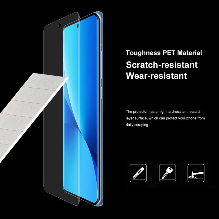 For Xiaomi 12 Pro ENKAY 3D Curved Edge PET Hot Bending Soft Full Film, 1 PCS, 2 PCS, 5 PCS, 10 PCS