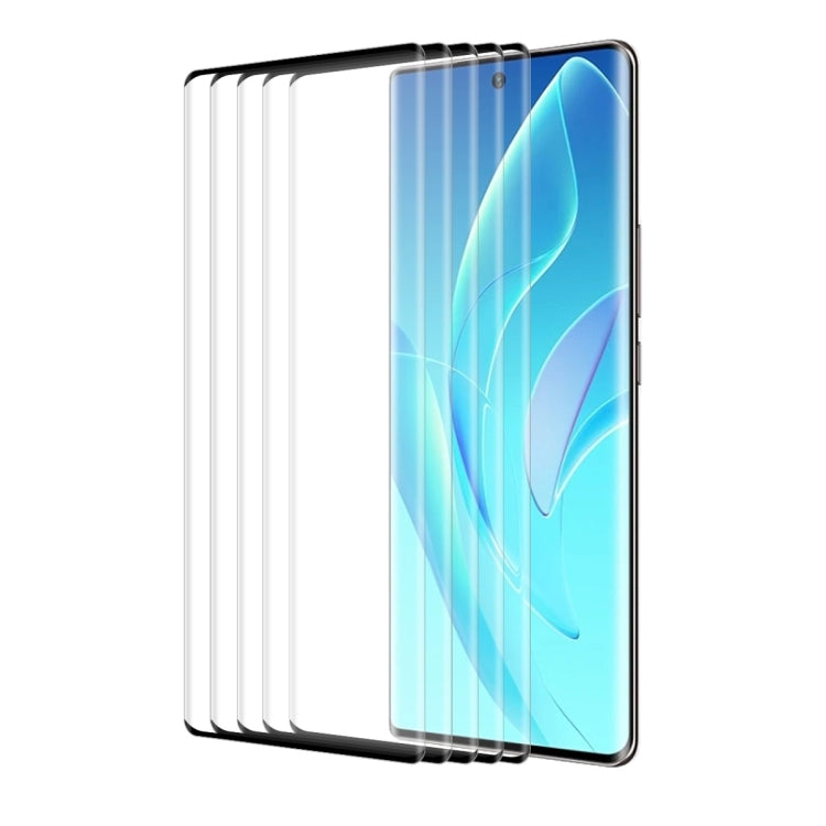 For Honor 70 / 60 ENKAY 3D Hot Bending Explosion-proof Full Tempered Glass Film, For Honor 60(1 PCS), For Honor 60(2 PCS), For Honor 60(5 PCS)